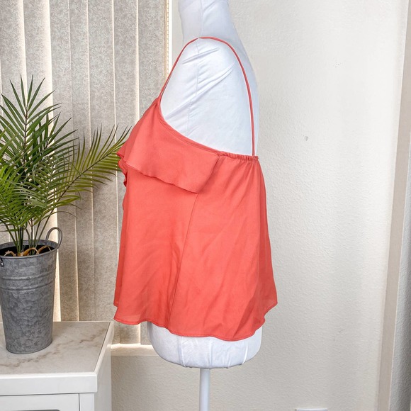 Living Doll Ruffle Spaghetti Strap Top Size Medium - Picture 3 of 6